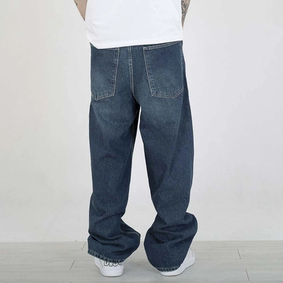 Spodnie Baggy I8 Denim BAG102 ciemne niebieskie