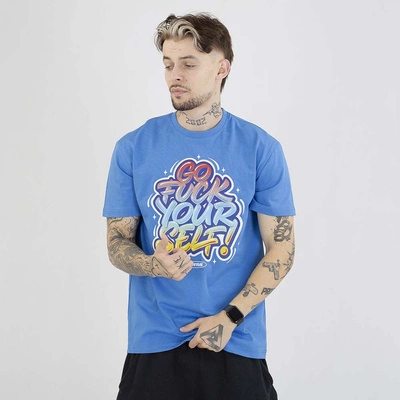 Koszulka Motive Go Big Front niebieska