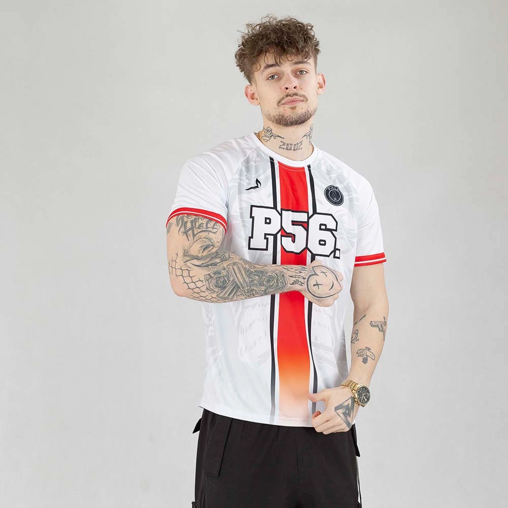 Koszulka Dudek P56 Palę Sobie Grass Lion Football biała