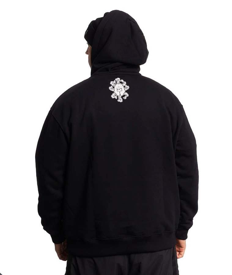 Bluza Brain Dead Familia Hoodie Sprocket czarna