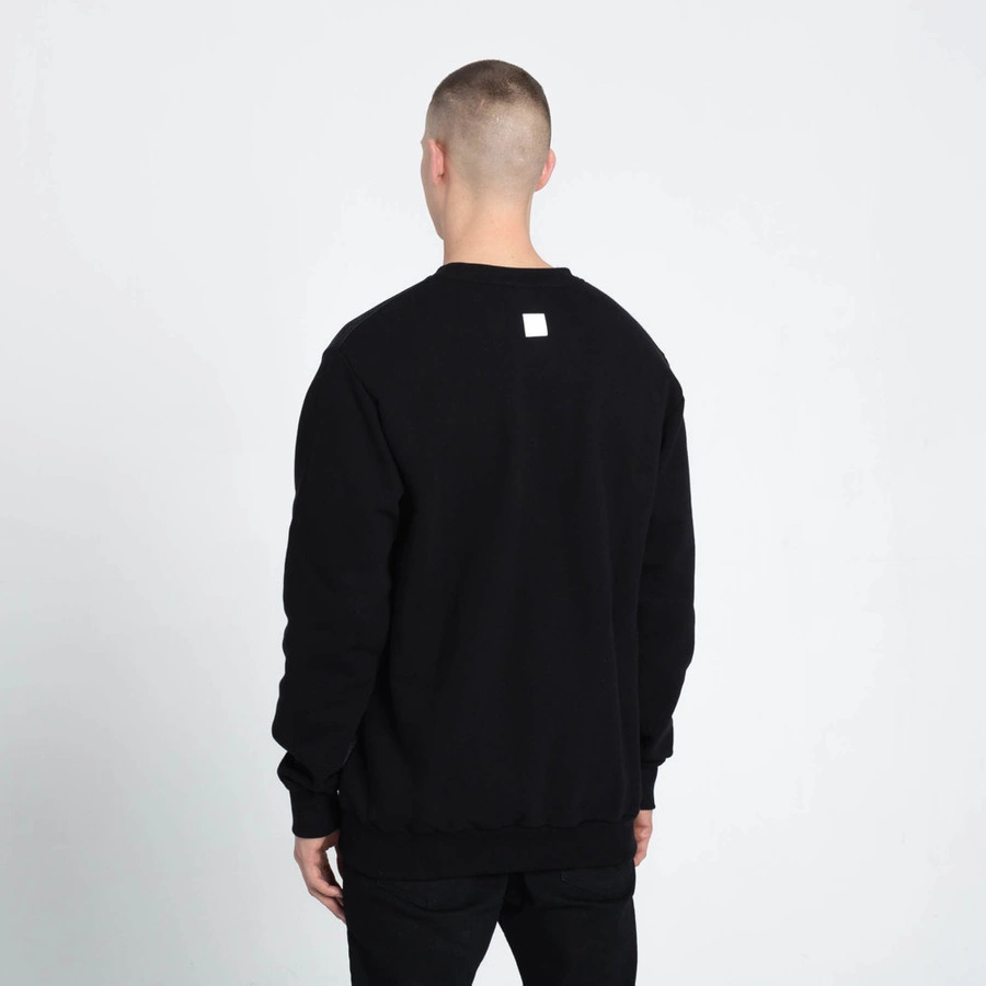 SmokeStory-Half Train Crewneck Bluza Czarny