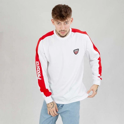 Long Prosto Backto biały