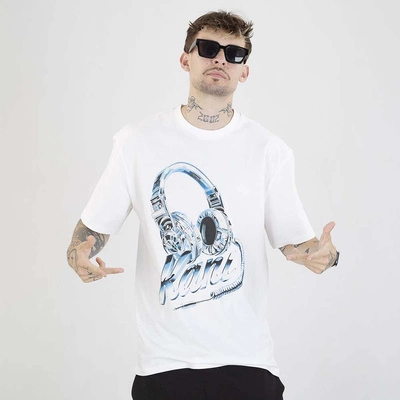 Koszulka Karl Kani Headphone Print PD00005347 biała