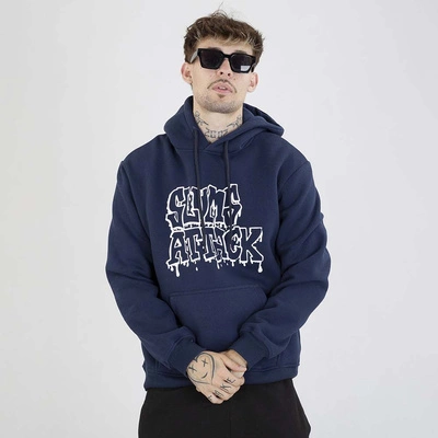 Bluza Hoodie RPS Rychu Peja Solufka Old Logo Mono granatowa