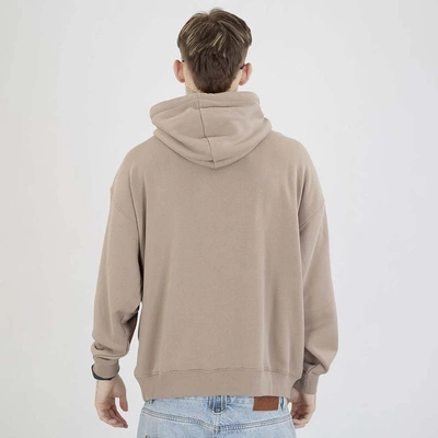 Bluza Prosto Hoodie Football Fan beżowa