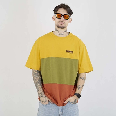 Koszulka Mass Zone żółta oliwkowa pomarańczowa