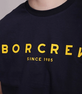 Koszulka Biuro Ochrony Rapu BORCREW Granatowa