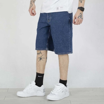 Krótkie Spodenki Homeboy X_Tra Baggy Washed Blue