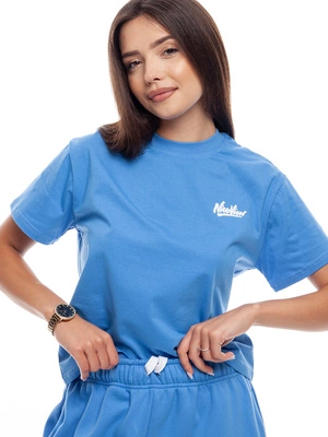 Koszulka Nice View Brand Small niebieska