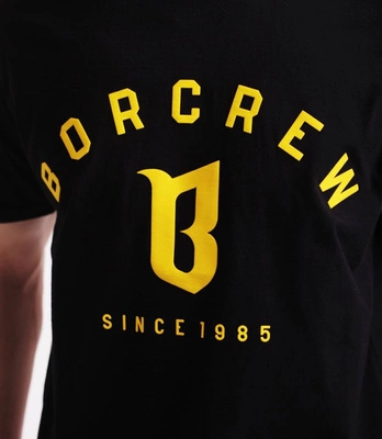 Biuro Ochrony Rapu CLASSIC B T-Shirt Czarny/Pomarańczowy