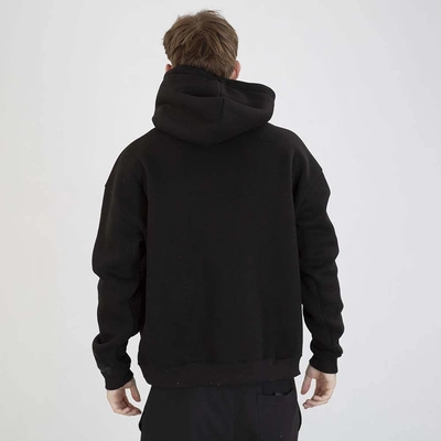 Bluza Jigga Wear Hoodie Baggy College czarna