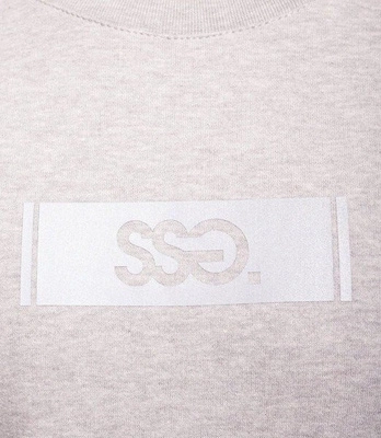 Smoke Story REFLECTIVE Bluza bez kaptura jasny Szary