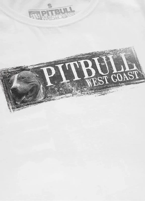 Koszulka Pit Bull Poster biała