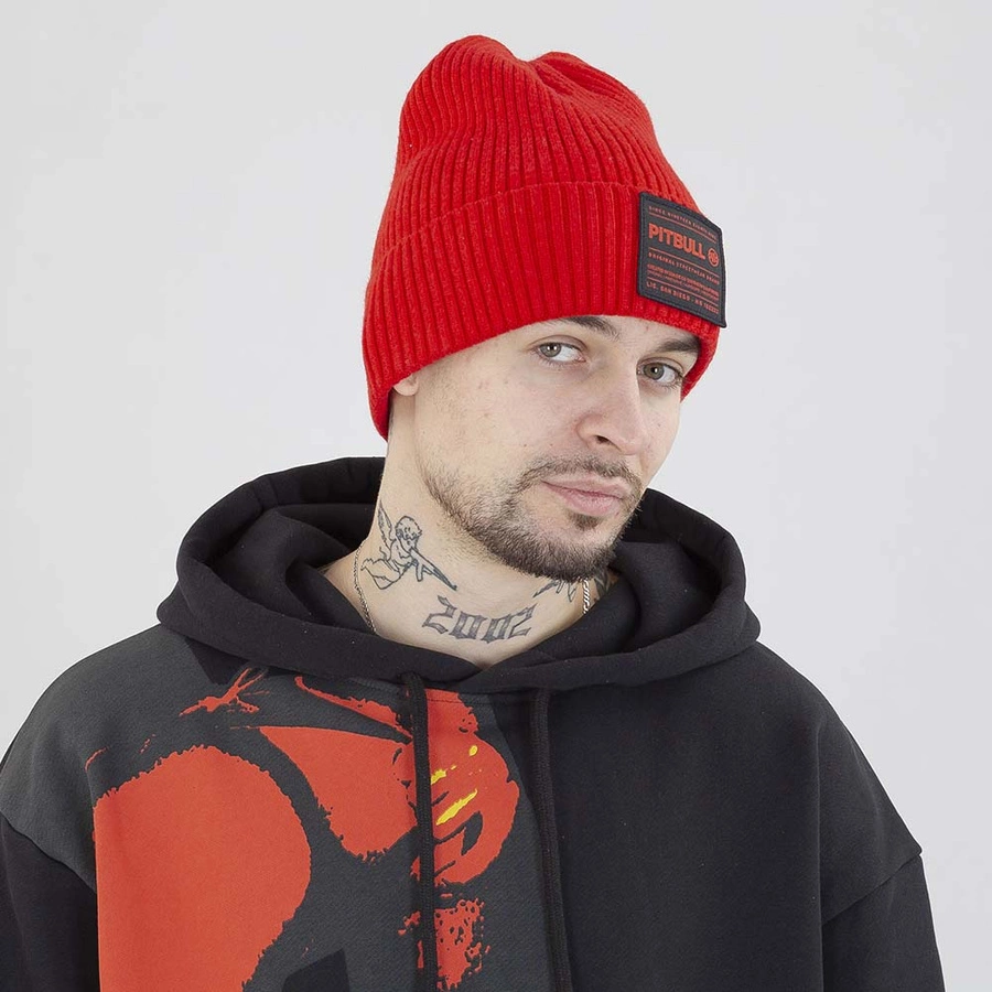 Czapka Pit Bull Dock czerwona