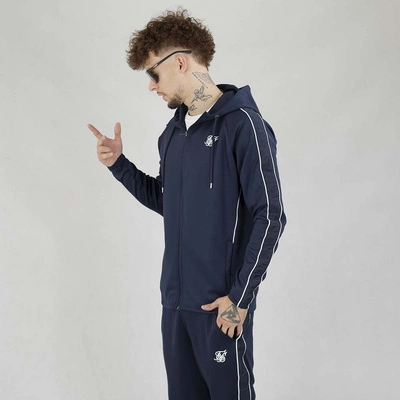 Komplet dresowy SikSilk Set SS-26950 granatowy