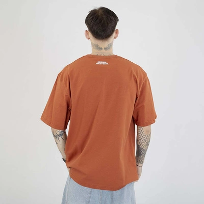 Koszulka Mass Pocket Sign pomarańczowy