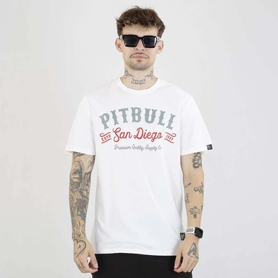 Koszulka Pit Bull Strenght&Respect biała