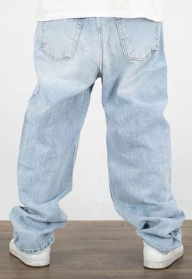 Spodnie Baggy I8 Denim BAG68 jasne niebieskie