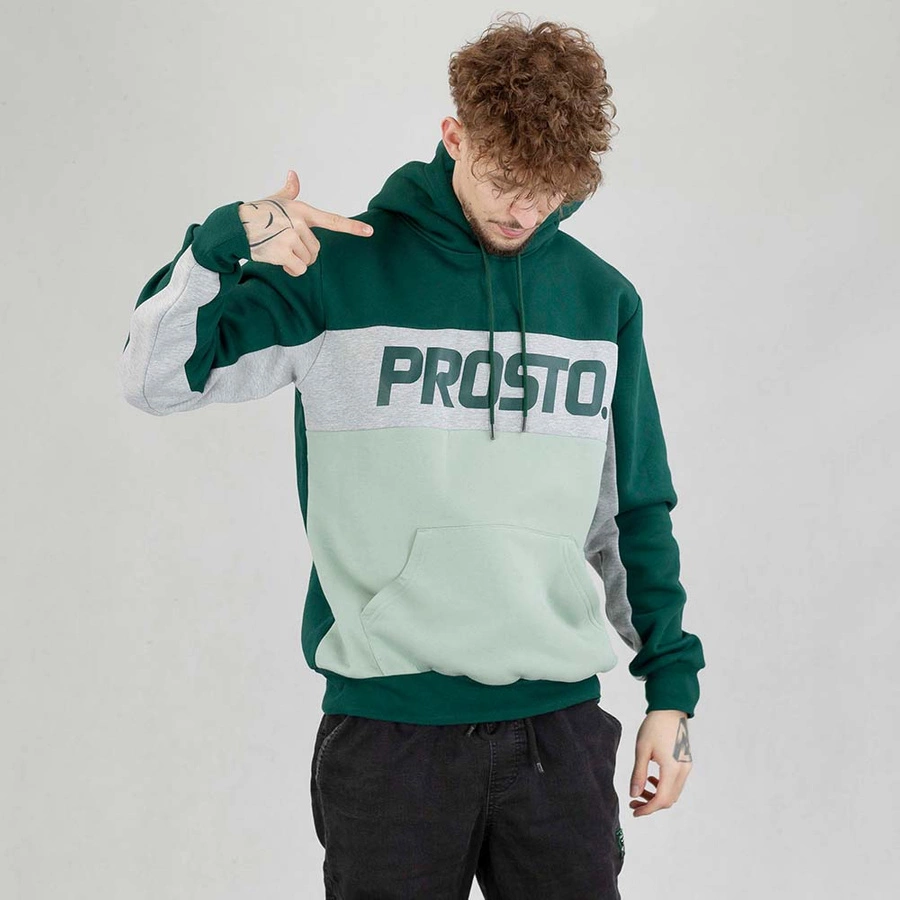 Bluza Prosto Hoodie Quazz zielona