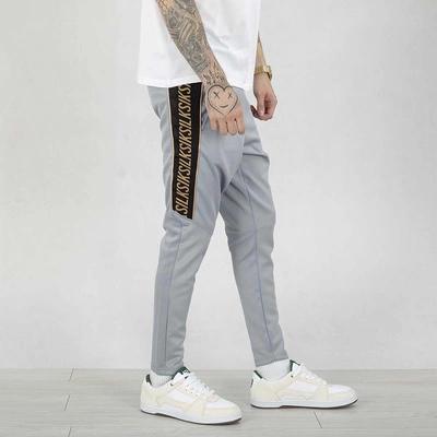 Spodnie Dresowe SikSilk Sports SS-23493 niebieskie