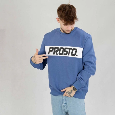 Bluza Prosto Crewneck Yezz niebieska