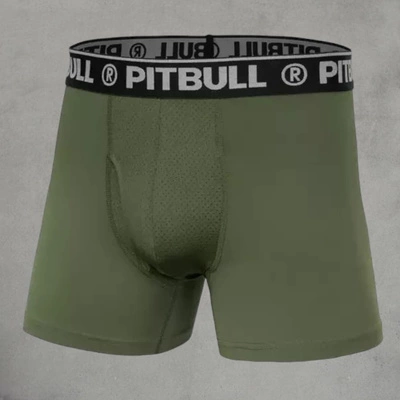 Pit Bull Bokserki + FLY 3 PACK oliwkowe granatowe czarne