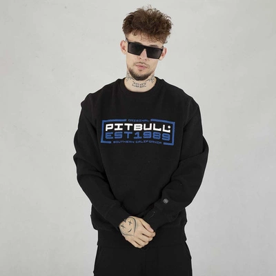 Bluza Pit Bull Crewneck In Blue czarna