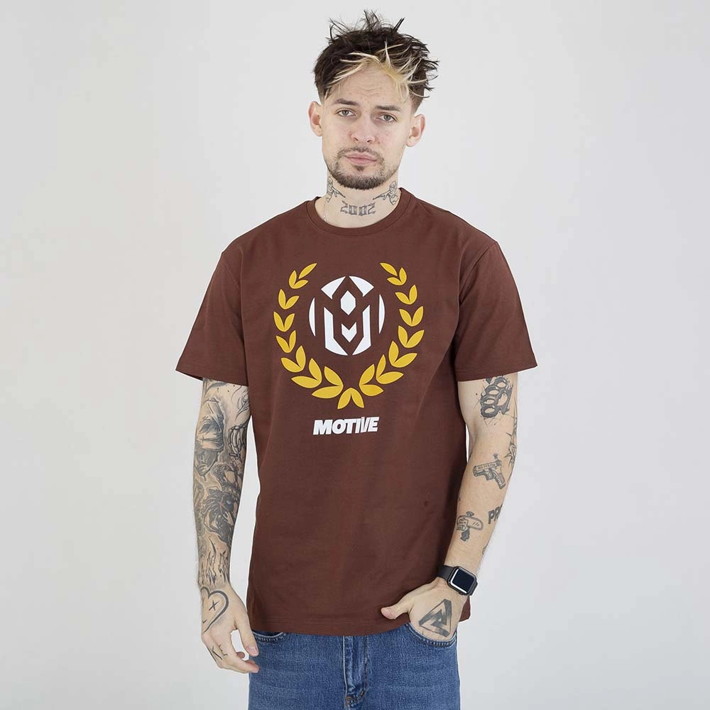 Koszulka Motive Laur brązowa