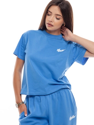 Koszulka Nice View Brand Small niebieska