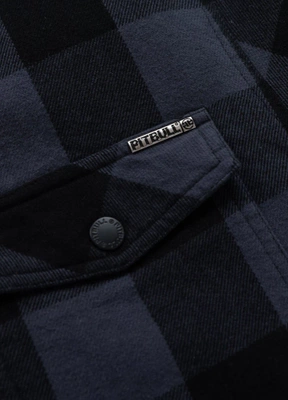 Koszula Pit Bull Mitchell Z Kapturem Pioneer szaro czarna