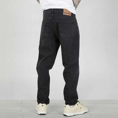 Spodnie Jigga Wear Mini Haft Logo Jeans black