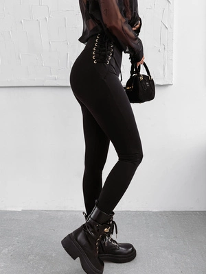 Legginsy damskie Olavoga Faded czarne