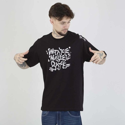 Koszulka Stoprocent Witajcie W Naszej Bajce czarna