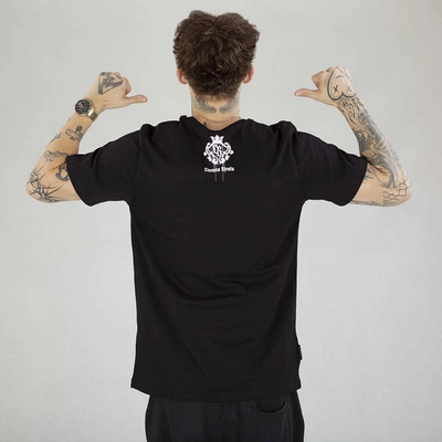 Koszulka Ciemna Strefa Przeciw Bezprawiu czarna