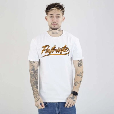 Koszulka Patriotic Retro Script biała