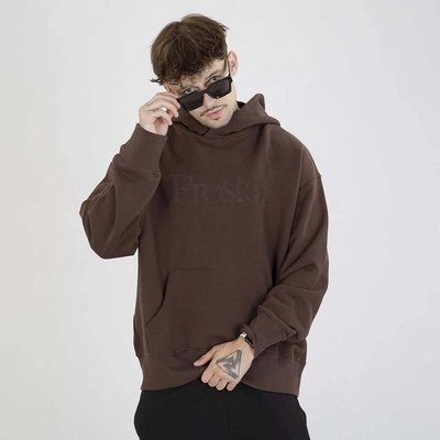 Bluza Prosto Hoodie Mizo brązowa