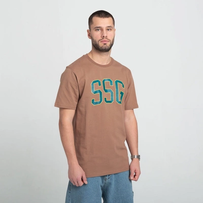 Koszulka Smoke Story New College Brązowa