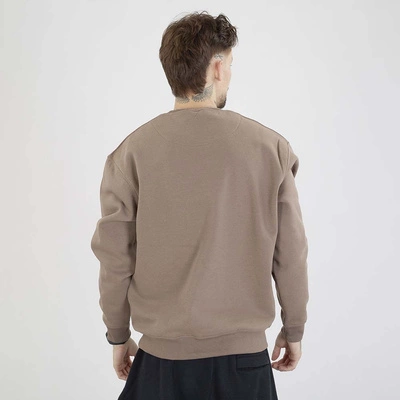 Bluza Crewneck Niemaloga jasno brązowa