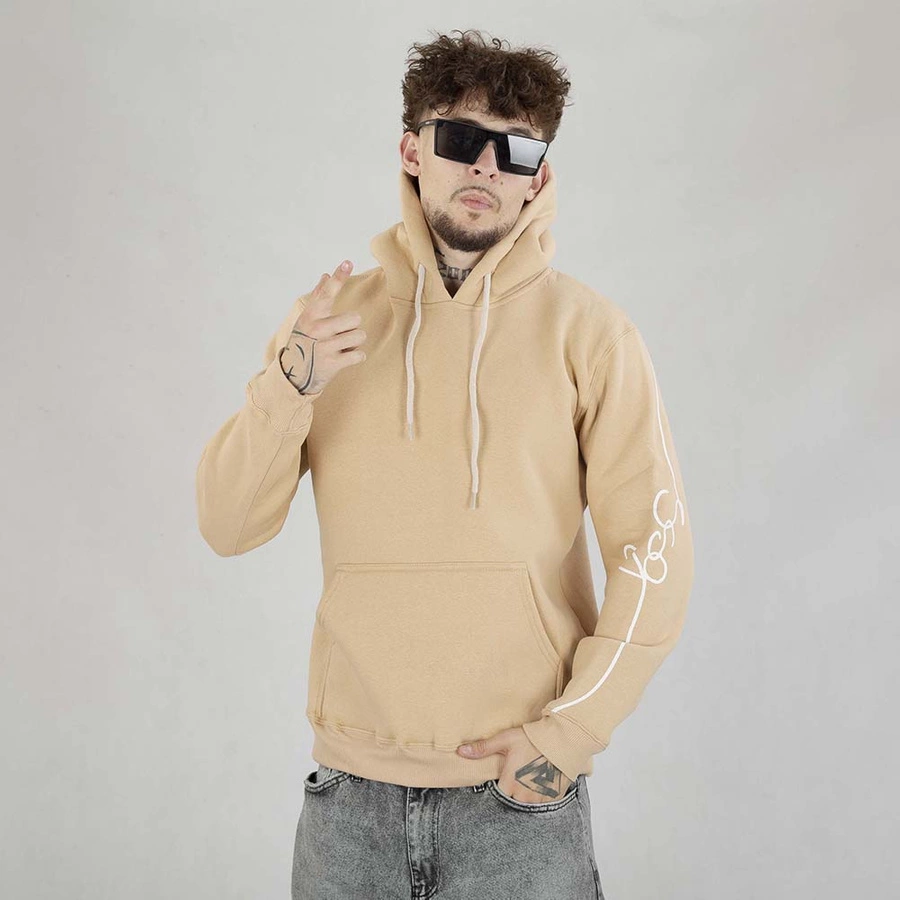 Bluza Hoodie SSG Written brązowa