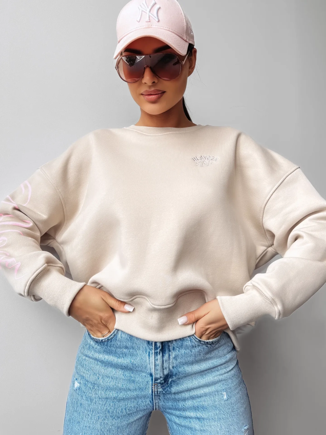 Bluza Olavoga Soda beżowa