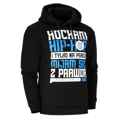 Bluza Chada Hoodie Kocham Hip Hop czarna