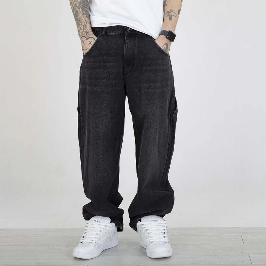 Spodnie Baggy I8 Denim BAG94 czarne