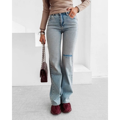 Spodnie Damskie Olavoga Zoio niebieskie