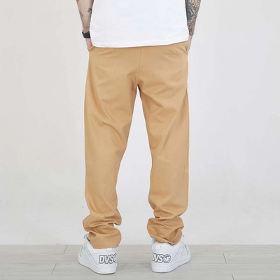 Spodnie Jigga Wear Chino brązowe