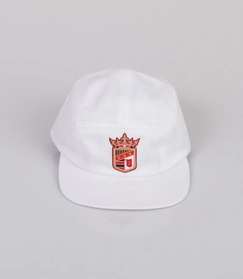 Biuro Ochrony Rapu-Czapka Herb 5-Panel Biały