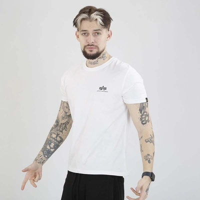 Koszulka Alpha Industries Back Paint 128507 biała