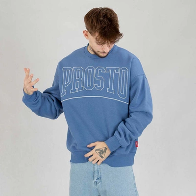 Bluza Prosto Crewneck Teents niebieska