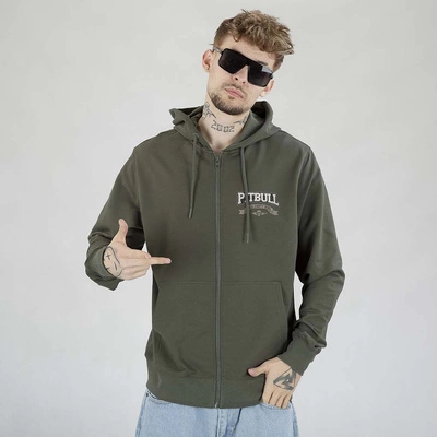 Bluza Pit Bull Zip Hoodie Troublemaker ciemna zielona