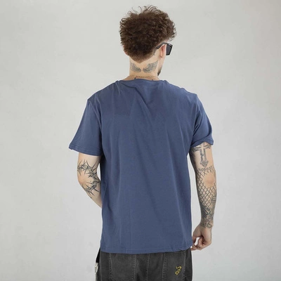 Koszulka Alpha Industries Basic 100501 niebiesko żółtya