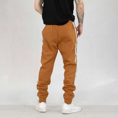 Spodnie dresowe Champion Rib Cuff 219096 brązowe